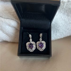 Oscar Friedman Amethyst Earrings